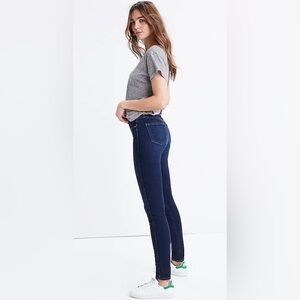 New MADEWELL Women’s 26 Hayes Wash 10" High Rise Skinny Jeans F4684